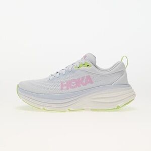 Hoka Women's White and Pink Athletic Shoes